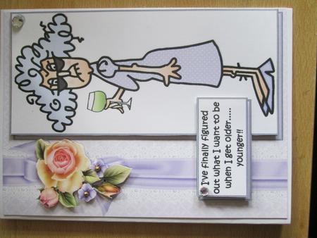 Stella Knows What She Wants to Be Quick Card by Anne-marie Wheeler
