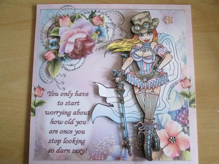 8x8 Lookin Good for Your Birthday Mini Kit by Anne-marie Wheeler
