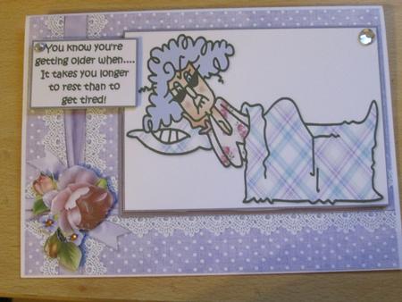 Stella Needs Lots of Rest Quick Card by Anne-marie Wheeler