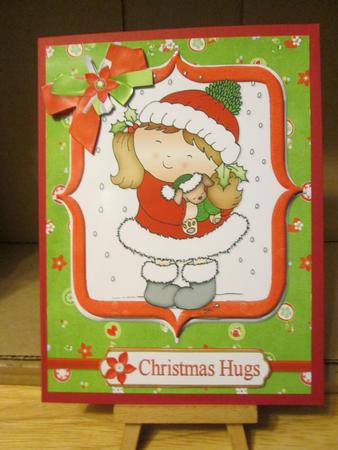 Christmas Hugs by Anne-marie Wheeler