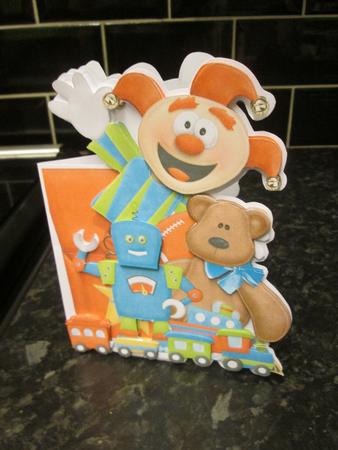 Toy Time -  Shaped Card Mini Kit by Anne-marie Wheeler