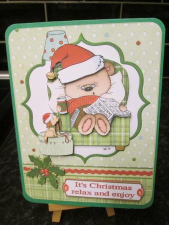 Relax and Enjoy It's Christmas by Anne-marie Wheeler