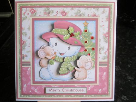 Snow Buddies the Finishing Touch Christmas Mini Kit by Anne-marie Wheeler
