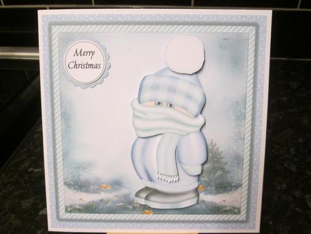 Winter Kid Quick Card by Anne-marie Wheeler