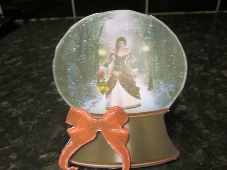 Snow Fairy Snow Globe Card Kit by Anne-marie Wheeler