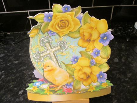 Easter Greetings by Anne-marie Wheeler