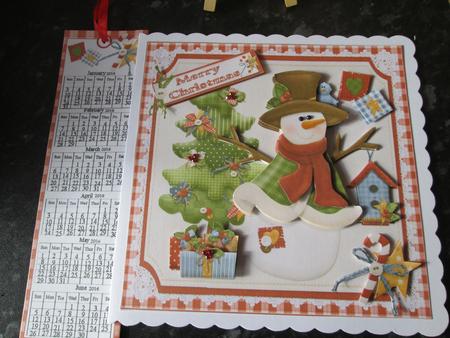 8x8 Country Christmas Patchwork Snowman Mini Kit by Anne-marie Wheeler