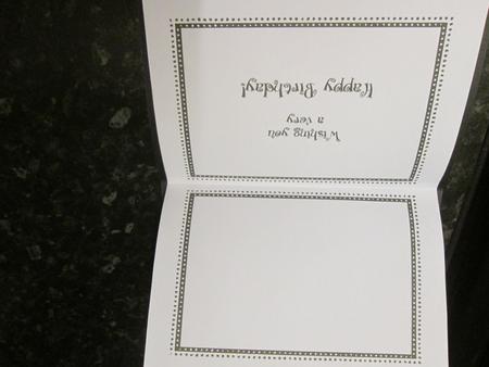 A5 Sideways Birthday Insert Pack by Anne-marie Wheeler