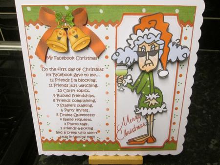 8x8 Stella's Facebook Christmas Mini Kit by Anne-marie Wheeler