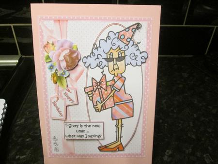 Stella Sixty is the New -  Quick Card by Anne-marie Wheeler