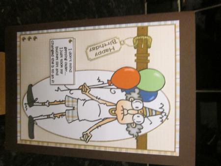 Gus and His Bucket List Quick Card by Anne-marie Wheeler