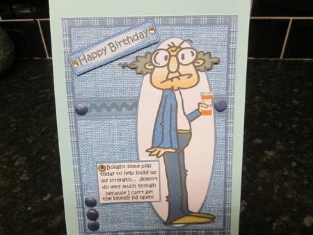 Gus and His Multi-vits Quick Card by Anne-marie Wheeler