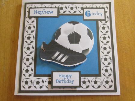 Birthday Card for Male Relatives with Ages by Anne-marie Wheeler