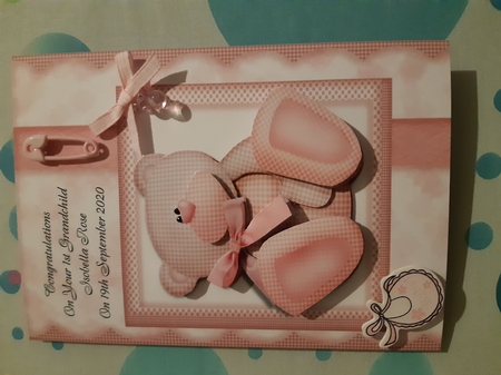 New baby Girl Gingham Teddie Mini Kit Featured Gallery Photo