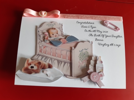 Baby Girl Sugar & Spice & All Things Nice Mini Kit  by Anne McIntyre