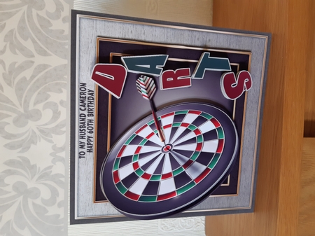Darts 3 Page Decoupage Mini Kit by Anne McIntyre
