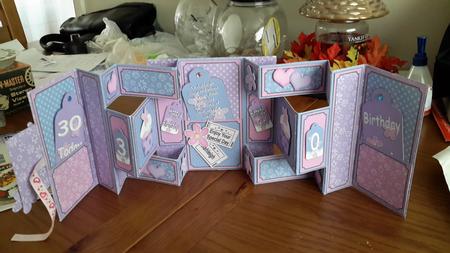 3D Cupcakes Double Tri Shutter Card Kit by Anne Nicholls