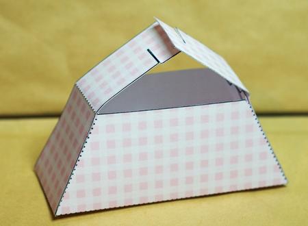Wedding Cake Shaped Treat or Favour Box Sheet 2 by Anne Perks