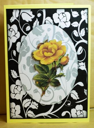 Subtle Shades Floral Fantasy Frame Effect Card Fronts by Anne Perks