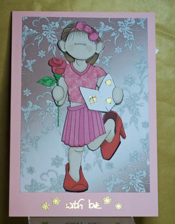 A Gift for You Doodles Large Image by Anne Perks