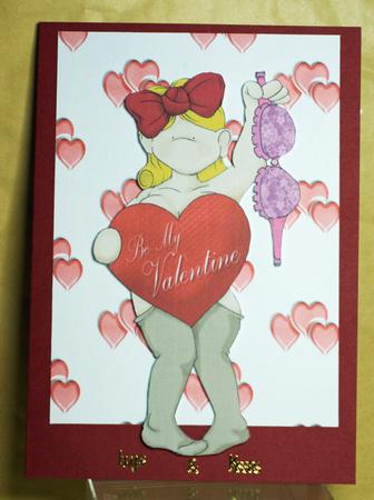 Be My Valentine Doodles Large Image by Anne Perks