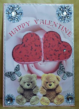 Dimond Valentine Red by Anne Perks