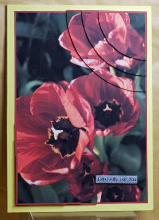 Beautiful Floral 2 Corner Stacker by Anne Perks