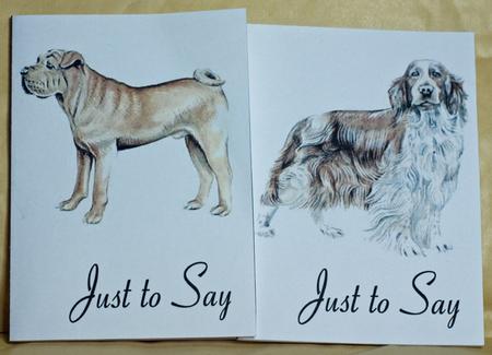 Dogs Notelets 15 by Anne Perks