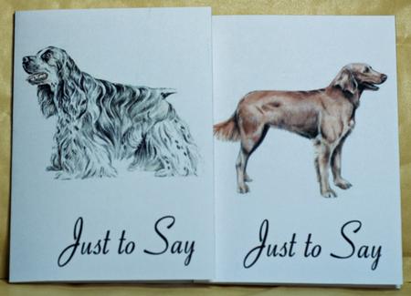 Dogs Notelets 16 by Anne Perks