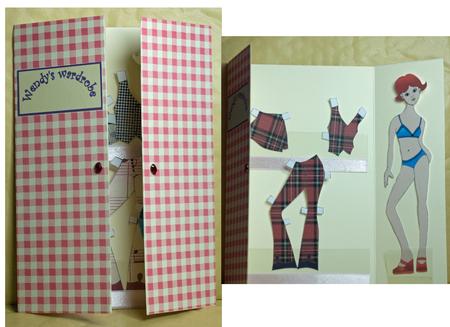 Sheet 2 Paper Dolls and Clothes by Anne Perks