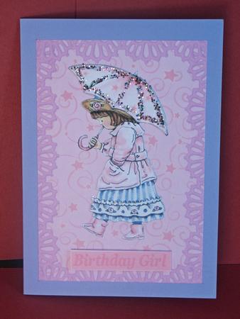 Umbrella Decoupage by Anne Perks
