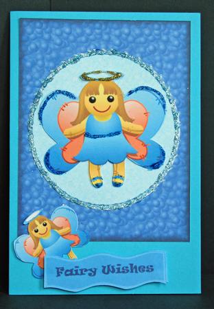 Children's Fairy Birthday Card by Anne Perks