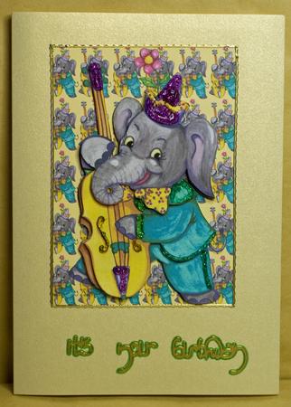 Eddie the Elephant 1 by Anne Perks