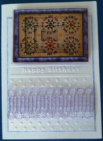 Flying Star Quilt by Anne Ray