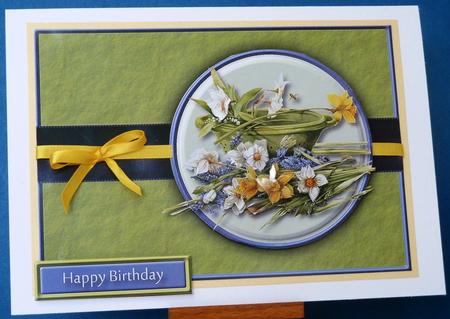 Daffodils Quick Card by Anne Ray