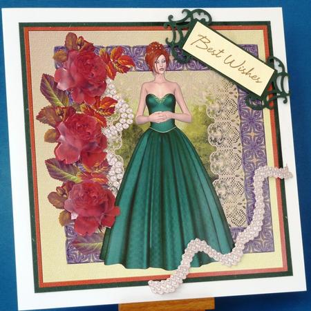 Lady in Green by Anne Ray