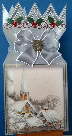 Ice Church Cracker Card & Envelope Mini Kit by Anne Ray