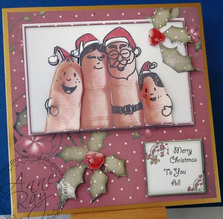 Christmas Doodles by Anne Ray