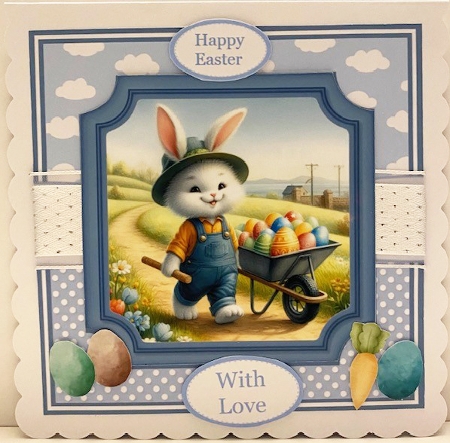 EASTER BUNNY EGGS by Anne Sales