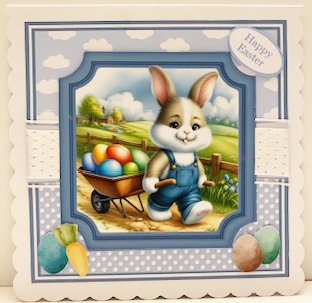 EASTER BUNNY EGGS by Anne Sales