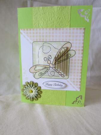 Dragonfly Quick Card with Pyramage by Anne Taft
