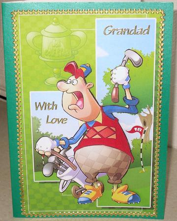 Golfer Dude Kit. by Annemarie Campbell