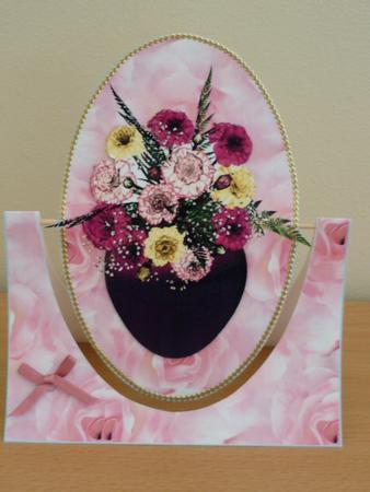 Floral Arrangement Flip Card by Annette Purkis