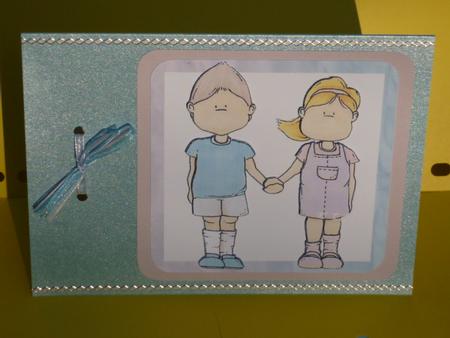 Boy and Girl Doodles by Annette Purkis
