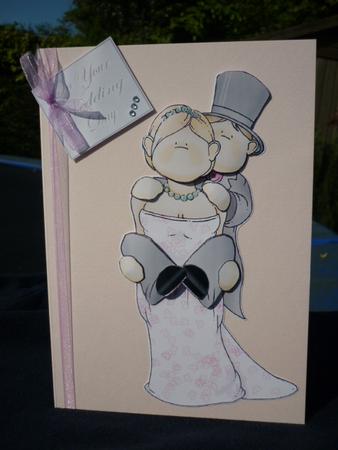 Large Wedding Lift Doodles by Annette Purkis