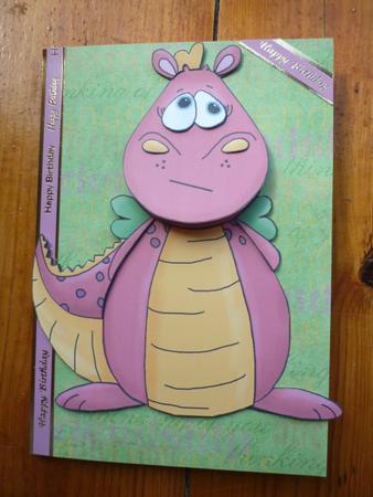 Dragon Flip-up Card - 2 by Annette Purkis
