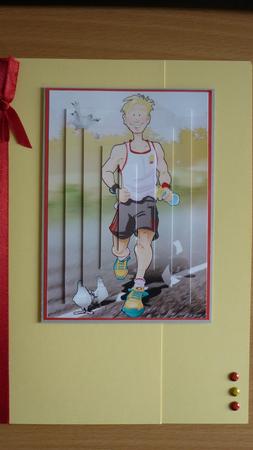 Jogger Dude A4. by Annette Purkis