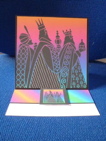 Exploding Card - We Three Kings by Annette Purkis