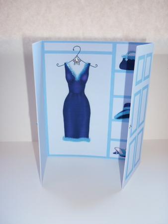 Midnight Blue Wardrobe by Annette Purkis