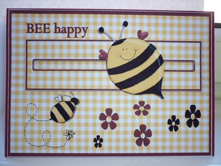 Bee Happy Penny Slider by Annette Purkis